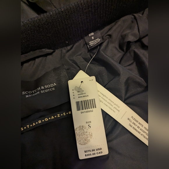 STARGAZER Scotch & Soda Heavy Winter Jacket - Picture 2 of 8